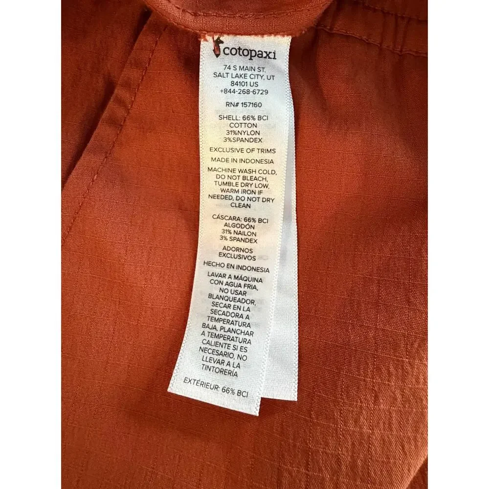cotopaxi tapered fit